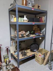 lot 4402 image: Shelving, Contents Not Included