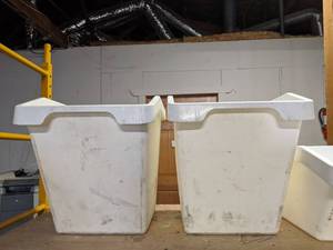 lot 4450 image: (3) Food Ingredient Bins No Lids