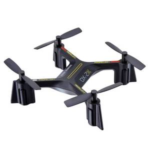 lot 1318 image: Sharper Image DX-2 - 5 Rechargeable Stunt Drone - 2.4 GHz - Black