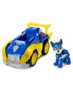lot 1369 image: PAW Patrol Mighty Pups Super Deluxe Vehicle - Chase