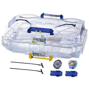 lot 1435 image: Beyblade burst evolution switchstrike battle tower