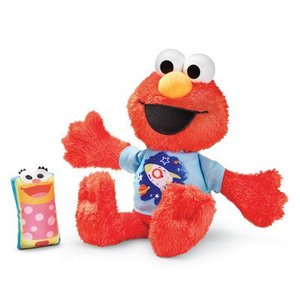 lot 1453 image: Sesame Street Musical Plush - Elmo And Smartie