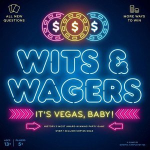lot 1474 image: Wits & Wagers Vegas Board Game