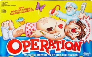lot 1497 image: Classic Family Favorite Operation Game, Ages 6 & Up