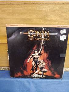 lot 1186 image: Conan The Barbarian- Movie On Laser Disc