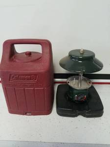 lot 1209 image: Lantern with Coleman case