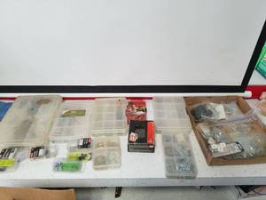 lot 1243 image: miscellaneous Nails screws Fasteners Etc