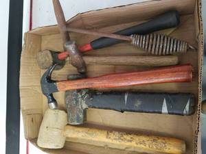 lot 1253 image: miscellaneous hammers