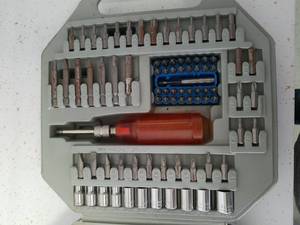 lot 1263 image: ratchet driver set