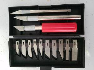 lot 1266 image: exacto knife set