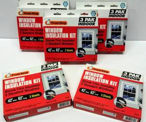 lot 600 image: 5  Ace Shrink Film Window Insulation Kits