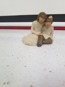 lot 1350 image: Willow tree sister and brother