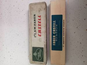lot 1363 image: Faber castell pencil and erasers