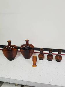 lot 1368 image: Awesome amber glass