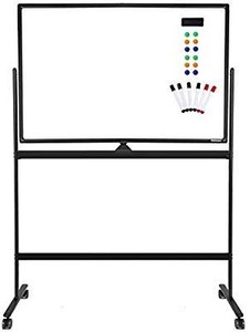 lot 1223 image: Mobile whiteboard Magnetic White Board - 48 x 32 inches