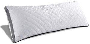 lot 1230 image: MoMA Premium Adjustable Loft Quilted Body Pillows