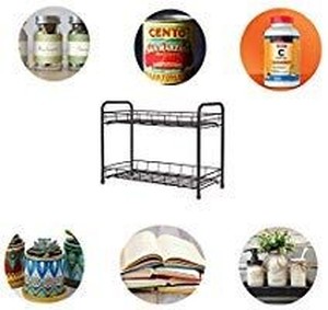 lot 1310 image: Spice Rack Organizer for Countertop 2 Tier Counter Shelf