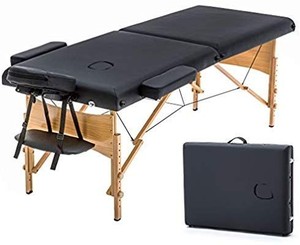 lot 1344 image: Massage Table Portable Massage Bed Spa Bed 73 Inches Long 28 Inchs Wide Hight Adjustable