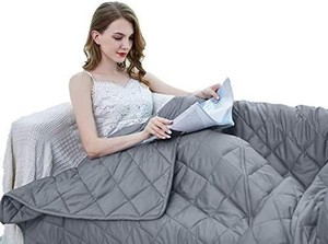 lot 1380 image: Weighted Blanket - High Breathability - 4872 15LBs