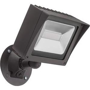 lot 2311 image: Lithonia Lighting Outdoor Bronze LED 4000K Landscape Flood Light