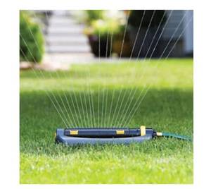lot 2315 image: Melnor DuraTek 4500-sq ft Oscillating Sled Lawn Sprinkler