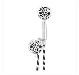 lot 2327 image: Oxygenics Amp Dual Shower Head 88388- With 35 Spray Combination - 60