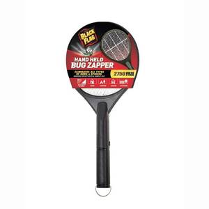 lot 2366 image: Black Flag Hand-Held Racket Bug Zapper