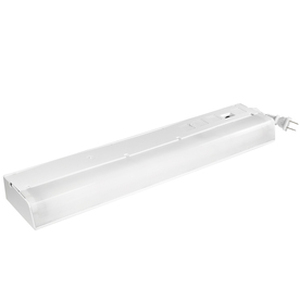 lot 2384 image: Utilitech 18-in Plug-In Under Cabinet Fluorescent Light Bar