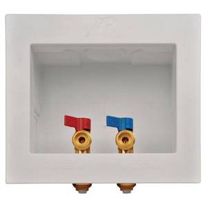 lot 2389 image: SharkBite 24763 Washing Machine Outlet Box, 12