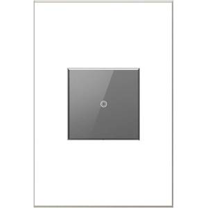 lot 2395 image: Legrand ASTH1532M2 Touch 600 Watt Single-Pole or 3-Way Two Module Light Switch & Utilitech Programmable Outdoor Light Control