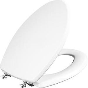lot 2344 image: Church White Wood Elongated Toilet Seat