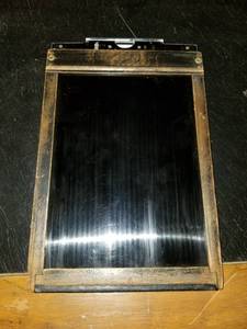 lot 3411 image: Vintage Sheet Film Holder. 1900s Camera