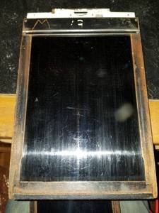 lot 3437 image: Vintage Ansco Sheet Film Holder. 1900s Camera