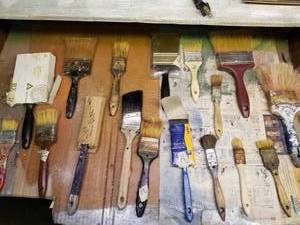 lot 6236 image: paint brushes