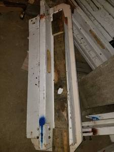 lot 6278 image: Wooden saw hores