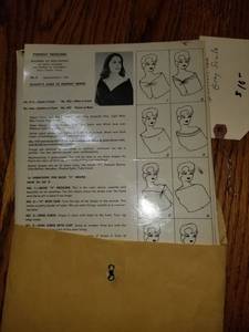 lot 7573 image: Gray scale Instruction in Vanilla Envelope with Professional Film
