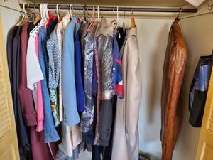 lot 7638 image: Lot of Vintage Clothes and Coats