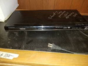 lot 7710 image: Toshiba Dvd Player. . HMDI compatible. 1080p . No Remote