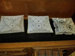 lot 7716 image: Lot of 3 Light Shades for Room