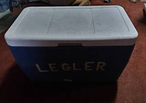 lot 7794 image: Coleman Cooler (Legler)