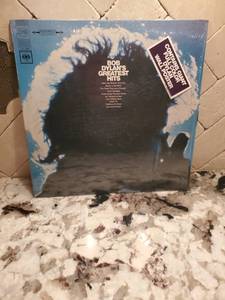 lot 7 image: BOB DYLAN Greatest Hits LP KCS-9463 With Hard To Find POSTER INSERT Milton Glaser Fold-out