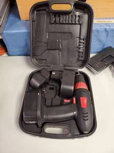 lot 458 image: Cordless Drill- 2 Batteries