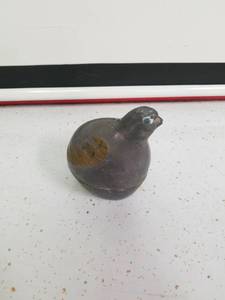 lot 1438 image: Hong Kong metal art quail
