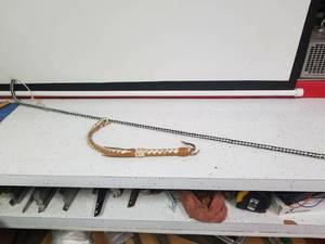 lot 1445 image: Riding crop and buggy whip
