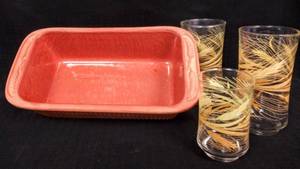 lot 99 image: Wheat Design Kitchenware  Glasses &  Dish