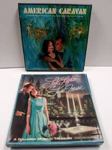 lot 127 image: America Caravan Album Set & Soft Lights, Sweet Music Set (Missing 1 Album)