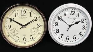 lot 149 image: 2 Sterling & Noble Wall Clocks (Both Working)