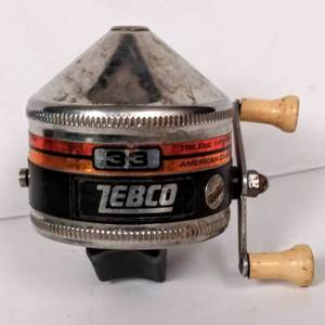 lot 150 image: Vintage Zebco 33 Reel