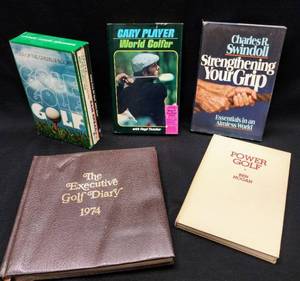 lot 173 image: Vintage Golf Books