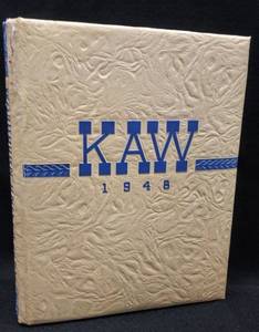lot 183 image: 1948 Washburn University Yearbook